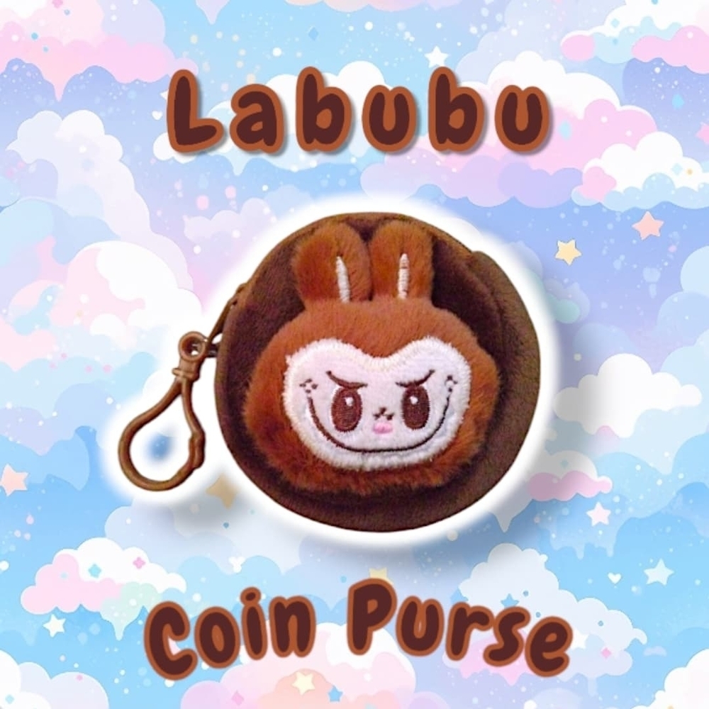 Labubu Brown Coin Purse